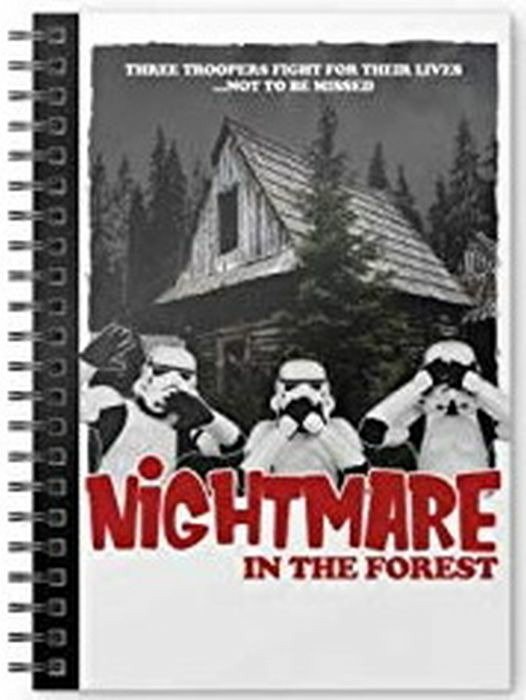 STAR WARS - Nightmare in the Forest - A5 Spiral No - Notebook - Produtos -  - 8435450240706 - 15 de abril de 2020