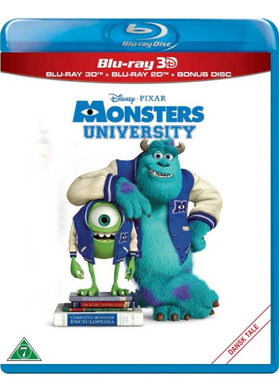 Cover for Pixar · Monsters University (Blu-ray) [3D+Blu-Ray edition] (2013)