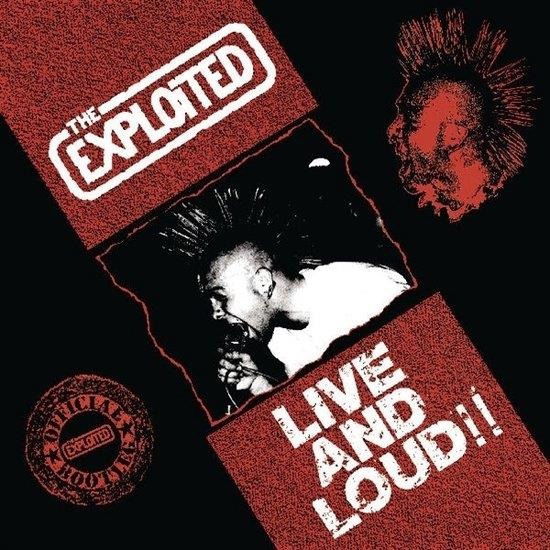 Cover for The Exploited · Live And Loud (LP) (2023)