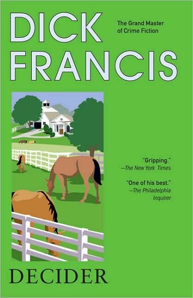 Cover for Dick Francis · Decider (Pocketbok) [Reprint edition] (2008)