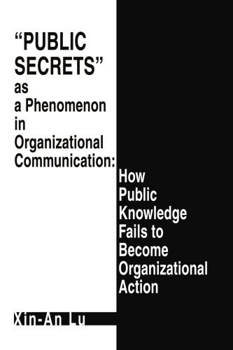 Cover for Xin-an Lu · Public Secrets As a Phenomenon in Organizational Communication: How Public Knowledge Fails to Become Organizational Action (Paperback Book) (2003)