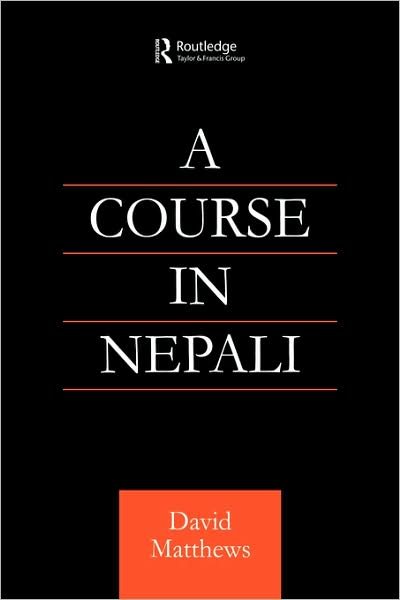 Cover for David Matthews · Course in Nepali (Paperback Book) [3 Revised edition] (1998)