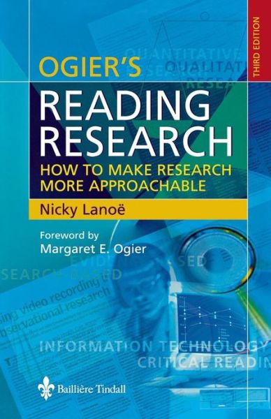 Cover for Lanoe, Nicky (Freelance lecturer and management consultant, Les Adoubez, Ville Amphrey, St Martins, Guernsey, CI) · Ogier's Reading Research (Paperback Book) (2002)