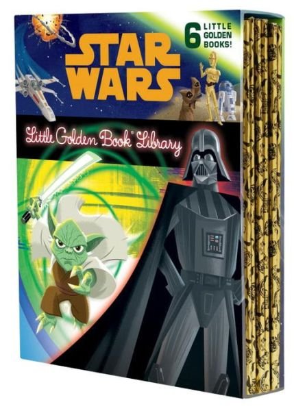 Cover for The Star Wars Little Golden Book Library (Star Wars) (Inbunden Bok) (2015)