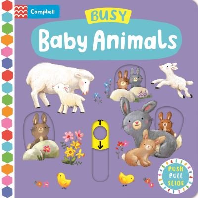 Busy Baby Animals - Campbell Busy Books - Ag Jatkowska - Książki - Pan Macmillan - 9781035004706 - 9 lutego 2023