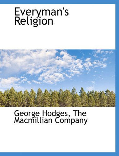 Cover for George Hodges · Everyman's Religion (Paperback Book) (2010)