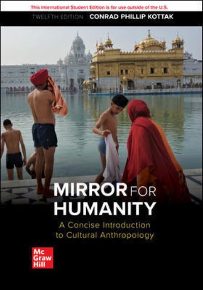 Cover for Conrad Kottak · Ise Mirror Humanity: Concise Intro Cultural Anthro (Paperback Book) (2019)