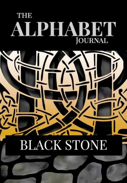 Cover for Judy a Powell · The Alphabet Journal - Black Stone (Hardcover Book) (2017)