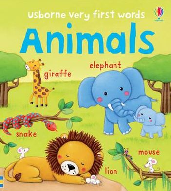 Cover for Felicity Brooks · Animals - Very First Words (Kartongbok) [New edition] (2013)