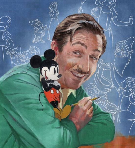 Cover for Doreen Rappaport · Walt's Imagination: The Life of Walt Disney (Hardcover Book) (2018)