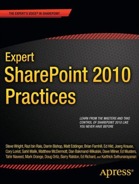 Cover for Winsmarts LLC · Expert SharePoint 2010 Practices (Paperback Book) [1st edition] (2011)