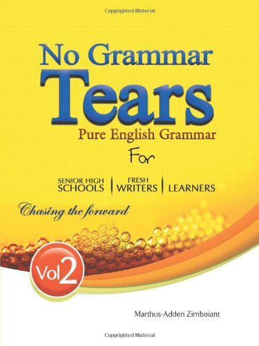 Cover for Marthus-adden Zimboiant · No Grammar Tears (Volume 2) (Paperback Book) (2013)