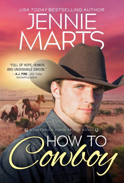 Cover for Jennie Marts · How to Cowboy - Creedence Horse Rescue (Paperback Book) (2022)