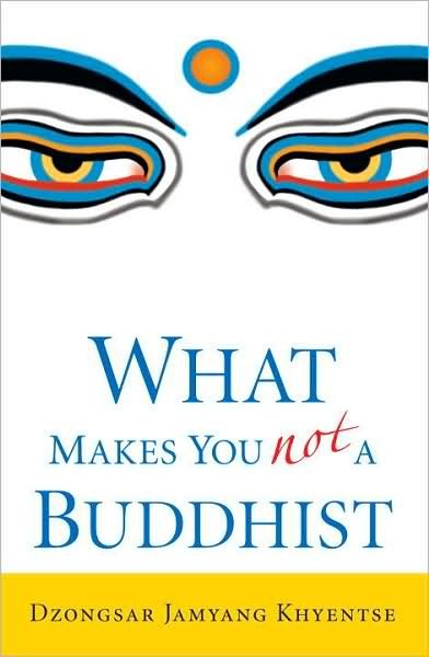 What Makes You Not a Buddhist - Dzongsar Jamyang Khyentse - Books - Shambhala Publications Inc - 9781590305706 - August 12, 2008