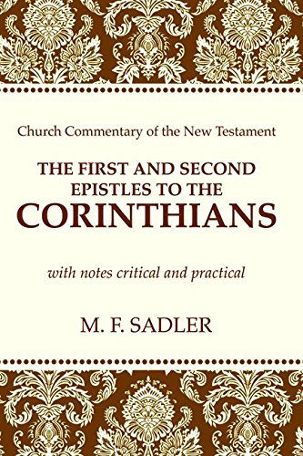 Cover for M.f. Sadler · The First and Second Epistle to the Corinthians: with Notes Critical and Practical (Church Commentary of the New Testament) (Paperback Book) (2014)