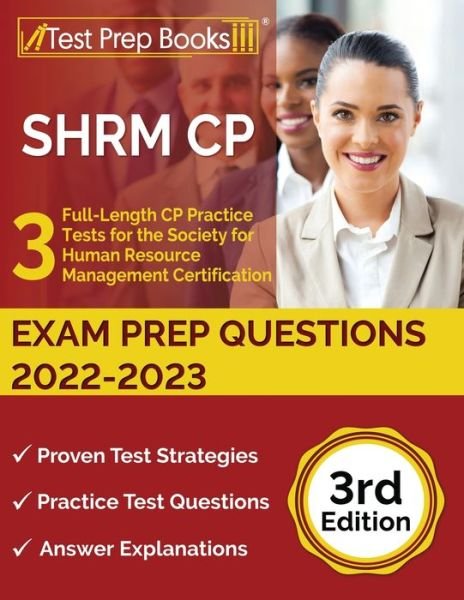 Cover for Rueda Joshua Rueda · SHRM CP Exam Prep Questions 2022-2023 (Pocketbok) (2021)