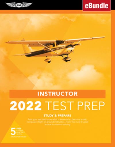 Cover for Asa Test Prep Board · Instructor Test Prep 2022 (Paperback Book) (2022)