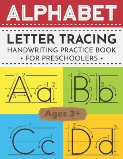 Cover for Saad Publishing · Alphabet Letter Tracing Book for Preschoolers (Paperback Book) (2019)