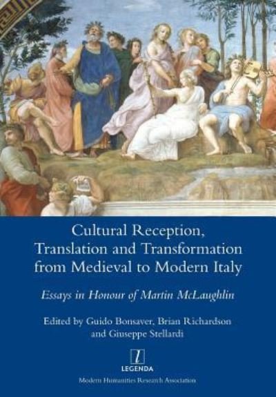 Cover for Cultural Reception, Translation and Transformation from Medieval to Modern Italy (Paperback Book) (2018)
