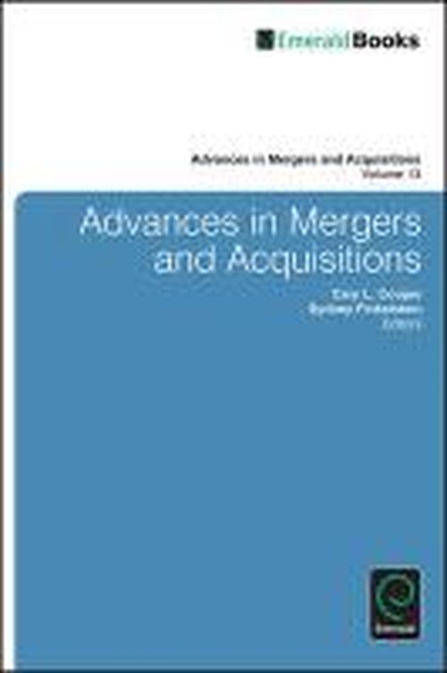 Cover for Cary L Cooper · Advances in Mergers and Acquisitions - Advances in Mergers and Acquisitions (Inbunden Bok) (2014)