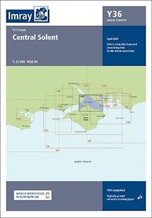 Cover for Imray · Imray Chart Y36: Central Solent (Small Format) - Y Charts (Map) [New edition] (2022)