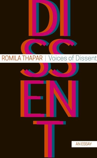 Cover for Romila Thapar · Voices of Dissent – An Essay (Pocketbok) (2023)