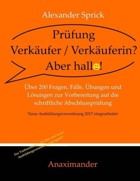 Cover for Sprick · Prüfung Verkäufer / Verkäuferin? (Bog) (2018)