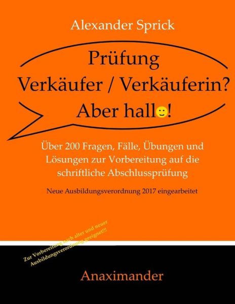 Cover for Sprick · Prüfung Verkäufer / Verkäuferin? (Bog) (2018)