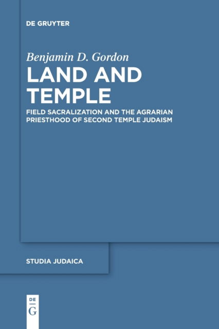 Cover for Benjamin D. Gordon · Land and Temple (N/A) (2022)