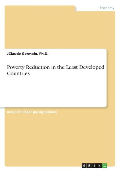 Poverty Reduction in the Least - Germain - Books -  - 9783346115706 - 