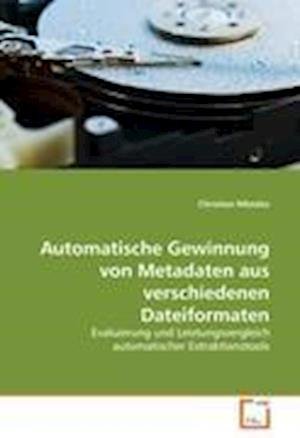 Cover for Mletzko · Automatische Gewinnung von Meta (Book)