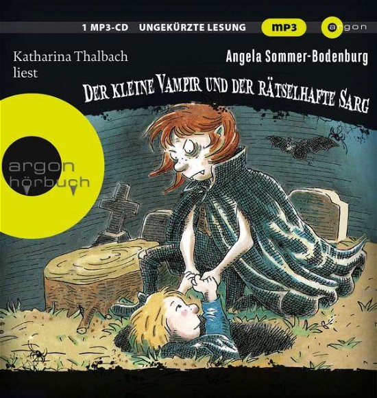 Cover for Katharina Thalbach · Der Kleine Vampir Und Der Rätselhafte Sarg (CD) (2022)