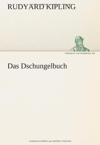 Cover for Rudyard Kipling · Das Dschungelbuch (Tredition Classics) (German Edition) (Taschenbuch) [German edition] (2012)