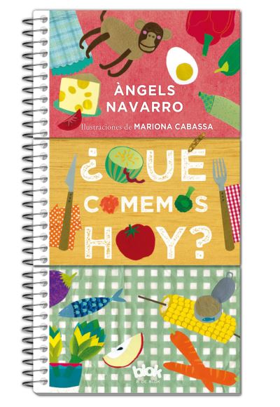 Cover for Àngels Navarro · Que comemos hoy? / What We Eat Today? (Hardcover Book) (2016)