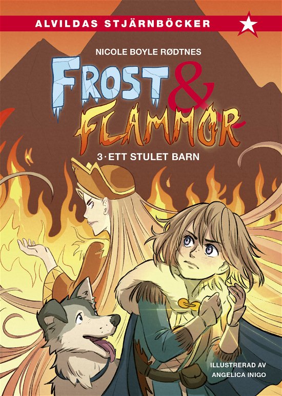 Cover for Frost och flammor 3: Ett stulet barn (Gebundesens Buch) (2023)