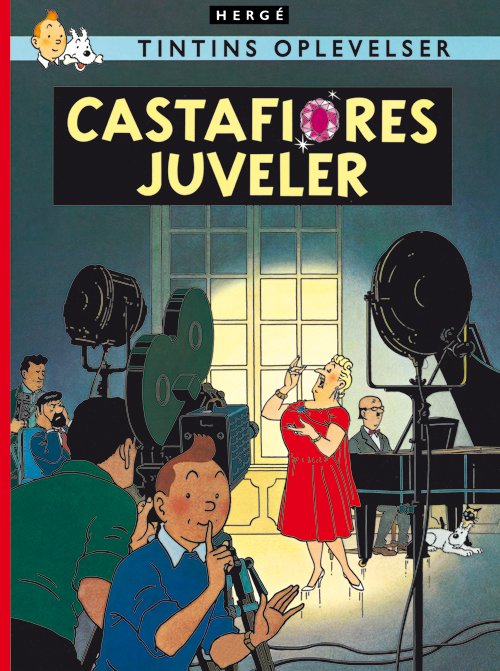 Cover for Hergé · Tintins Oplevelser: Tintin: Castafiores juveler - softcover (Sewn Spine Book) [4e uitgave] (2017)