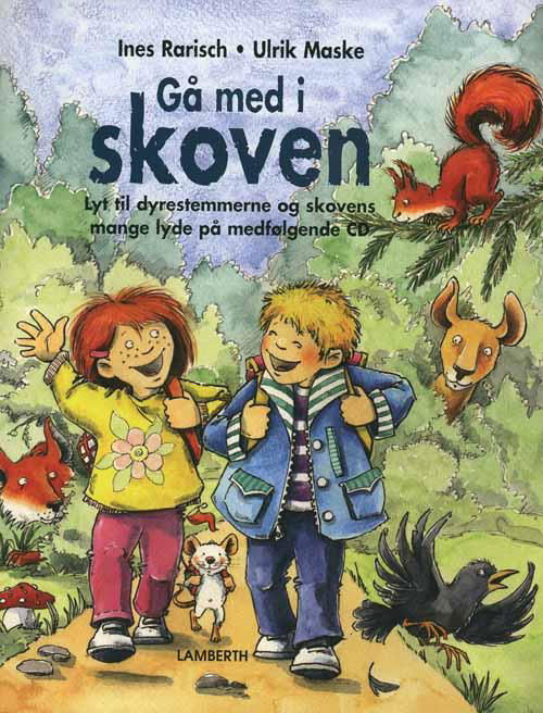 Cover for Lena Lamberth · Gå med i skoven (CD/BOG) [1. udgave] (2009)