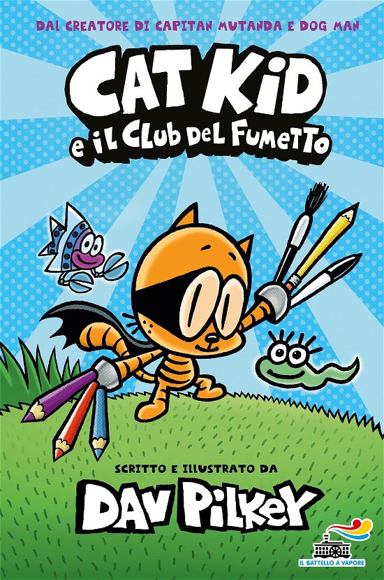 Cover for Dav Pilkey · Cat Kid E Il Club Del Fumetto (Bok)