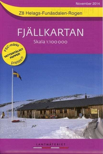 Cover for Lantmäteriet · Fjällkartan Z: Helags - Funäsdalen - Rogen (Hardcover bog) (2011)