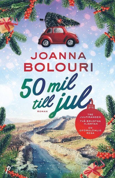 Cover for Joanna Bolouri · 50 mil till jul (Innbunden bok) (2023)