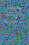 Cover for D. Williams · Tasi Lectures in Elementary Particle Physics (Hardcover Book) (1986)