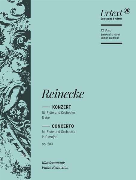 Flute Concerto in D Major Op283 Breitkop - Carl Reinecke - Muu - SCHOTT & CO - 9790004181706 - torstai 14. kesäkuuta 2018