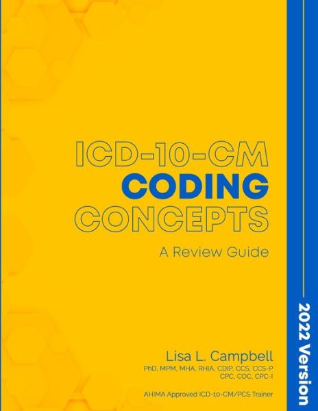 Cover for Lisa L Campbell · ICD-10-CM Coding Concepts (Paperback Book) (2022)