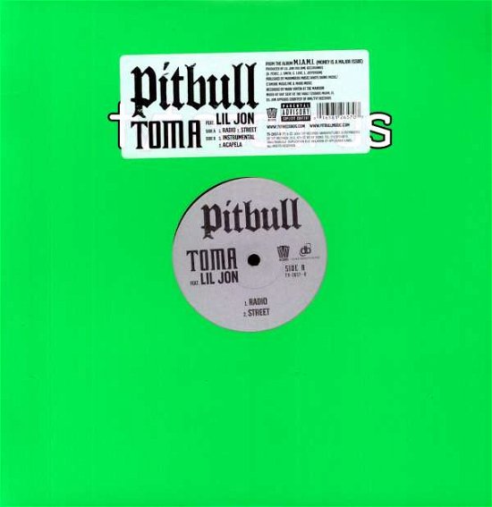 Cover for Pitbull · Toma (12&quot;) (2005)
