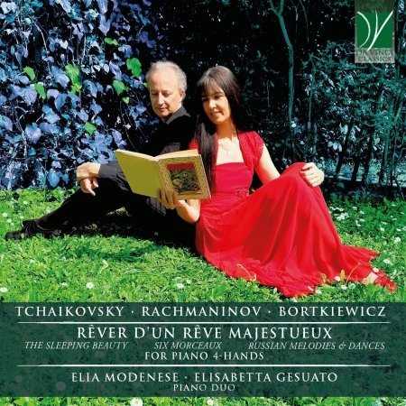 Cover for Modenese, Elia &amp; Elisabetta Gesuato · Rever D'un Reve Majestueux - Russian Dance (CD) (2021)
