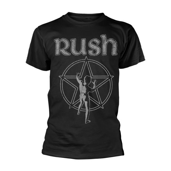 Cover for Rush · Starman (T-shirt) [size S] [Black edition] (2020)