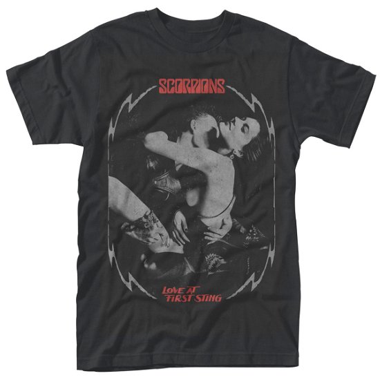 Cover for Scorpions · Scorpions: Love At First Sting (T-Shirt Unisex Tg. XL) (N/A) [size XL] [Black edition] (2016)