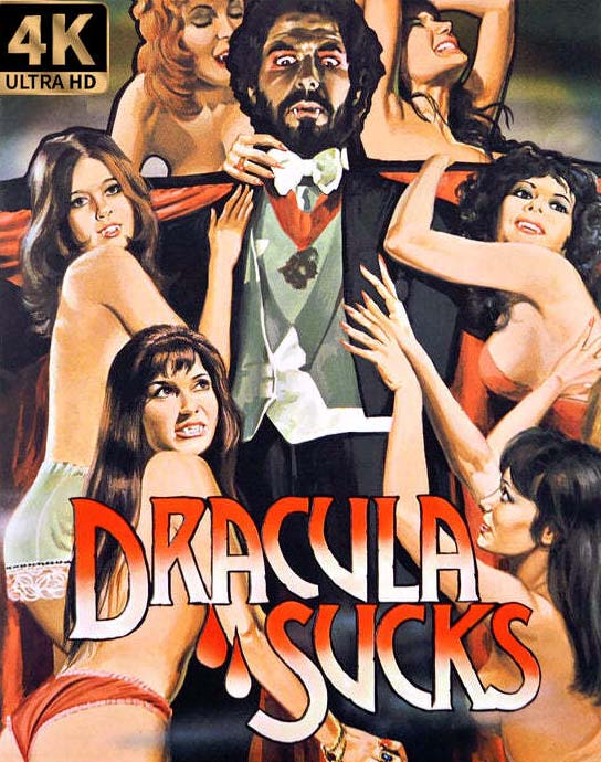 Cover for Uhd · Dracula Sucks [4k Ultra Hd / Blu-ray Set] (4K Ultra HD) (2022)