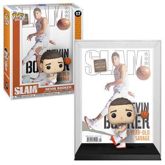 Cover for Pop! Slam Cover with Case · Slam Cover W Case Nba Cover Slam Devin Booker (Funko POP!) (2024)