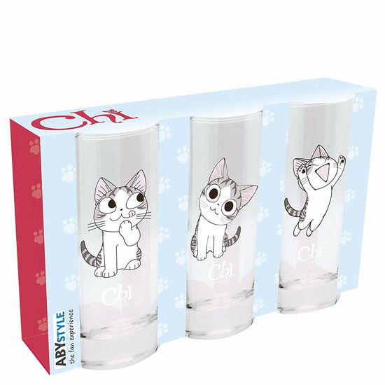 CHI - 3 Glasses Set 290ml - P.Derive - Mercancía -  - 3700789286707 - 2020